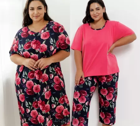 piżamy damskie duże rozmiary