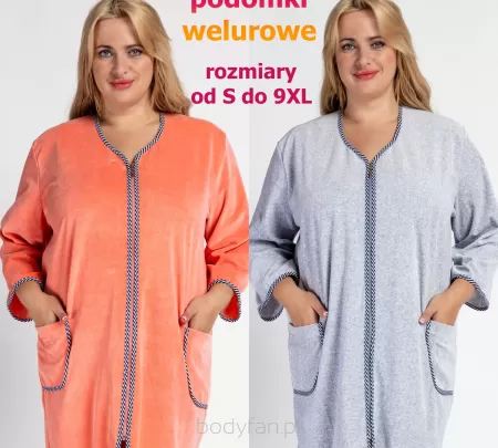 szlafroki i podomki duże rozmiary