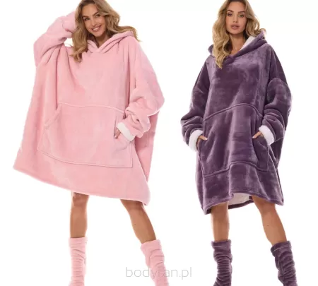 kocobluza ponczo hoodie