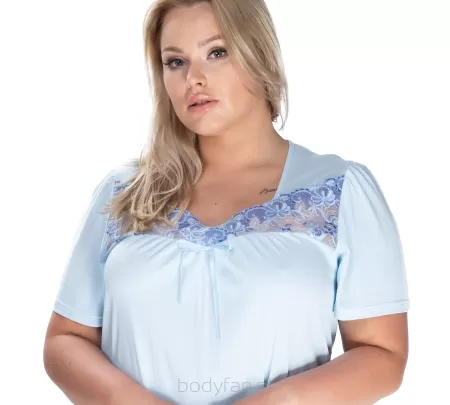 eleganckie koszule nocne dla puszystych