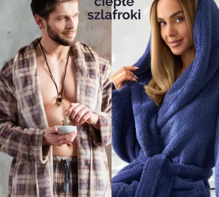 ciepłe szlafroki